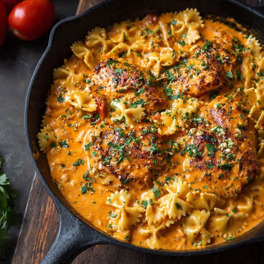 Creamy Tomato Chicken Recipe - Recipe Image