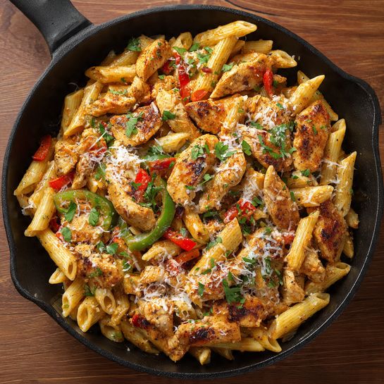 Cajun Chicken Pasta Recipe - Recipe Image