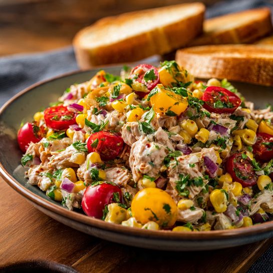Easy Tuna Corn Salad Recipe