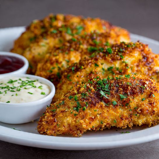 Crispy Baked Chicken Tenders Recipe - Recipe Image