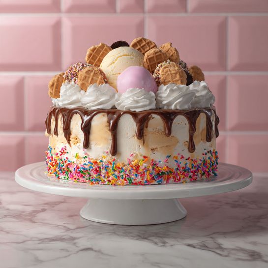 How to Make Ice Cream Cake Recipe