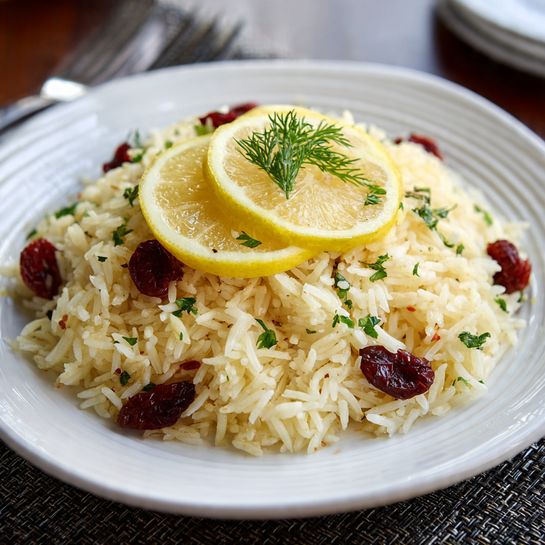 Greek Lemon Rice Recipe - Recipe Image