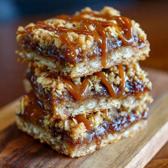 Oatmeal Carmelitas Recipe - Recipe Image