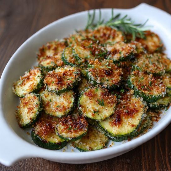 Baked Parmesan Zucchini Recipe - Recipe Image