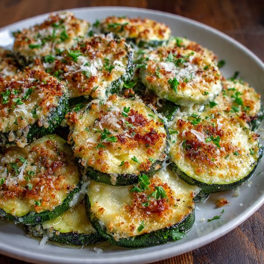 Baked Parmesan Zucchini Recipe - Recipe Image