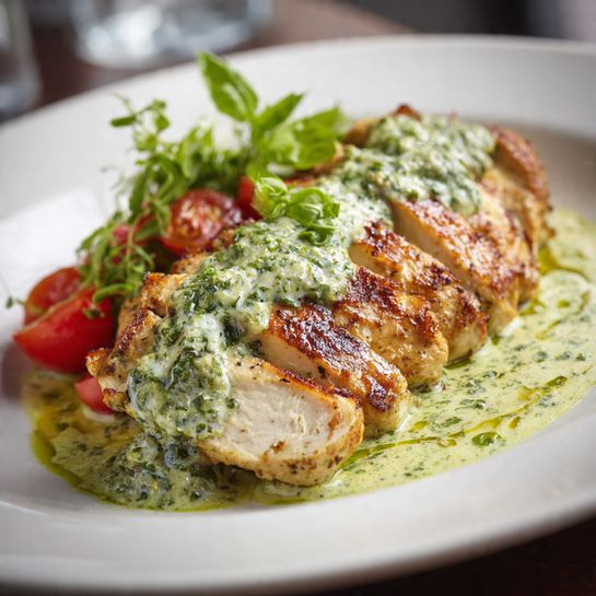Creamy Pesto Chicken Recipe - Recipe Image