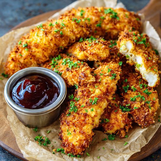 Crispy Baked Chicken Tenders Recipe