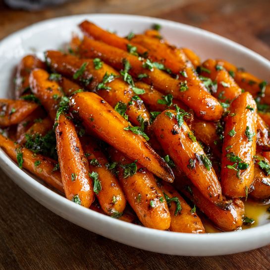 Honey Balsamic Glazed Carrots Recipe - Recipe Image