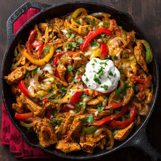 Chicken Fajita Skillet Recipe - Recipe Image