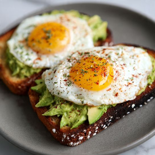 Avocado Egg Toast Recipe - Recipe Image
