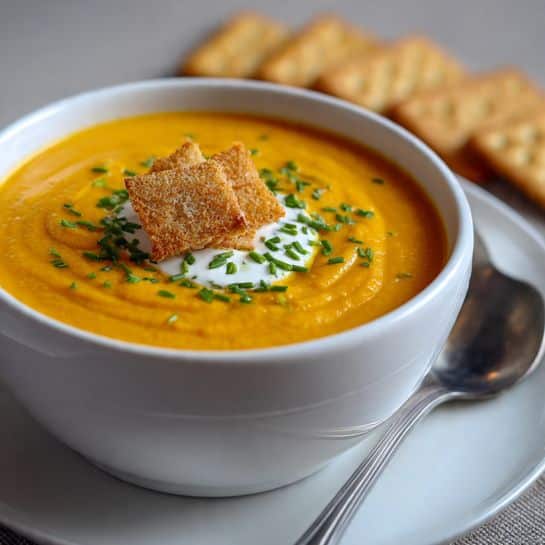 Carrot Ginger Soup Recipe - Recipe Image
