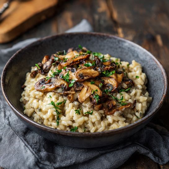 Creamy Mushroom Risotto Recipe