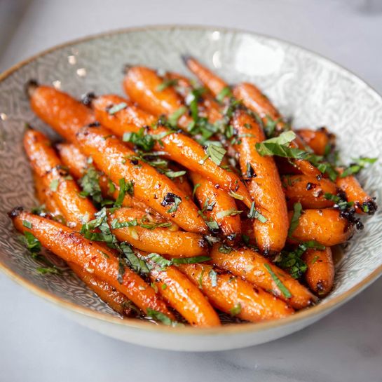 Honey Balsamic Glazed Carrots Recipe