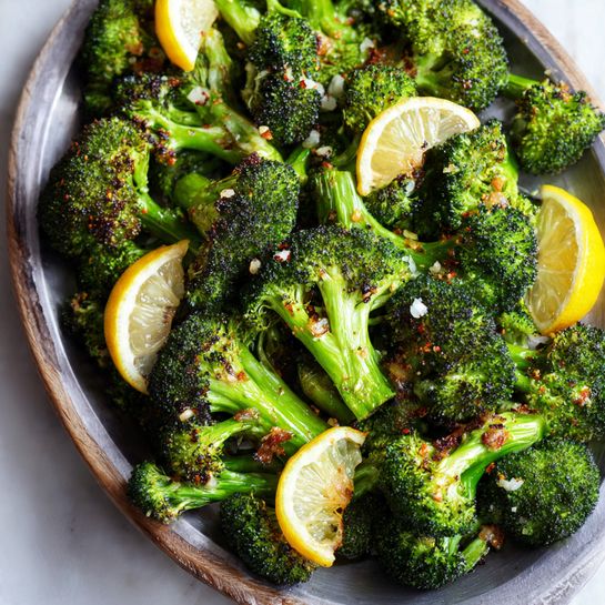 Lemon Garlic Roasted Broccoli Recipe