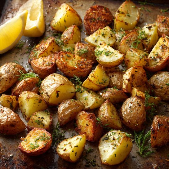 Lemon Herb Roasted Potatoes Recipe