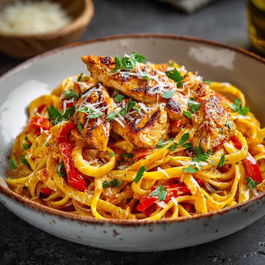 Cajun Chicken Pasta Recipe - Recipe Image