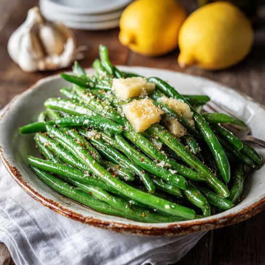 Lemon Butter Green Beans Recipe