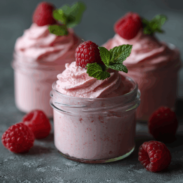 Raspberry Yogurt Mousse Recipe