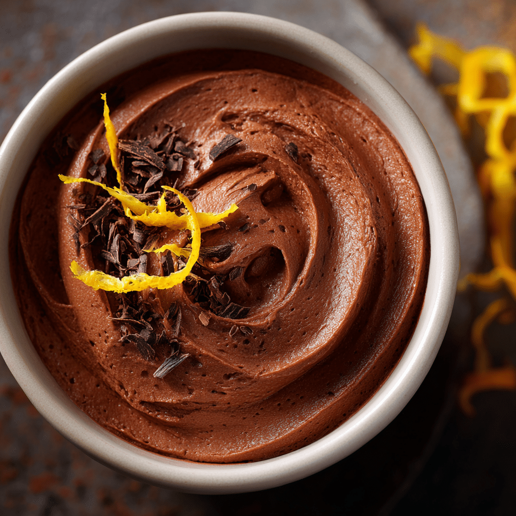Dark Chocolate Orange Mousse Recipe