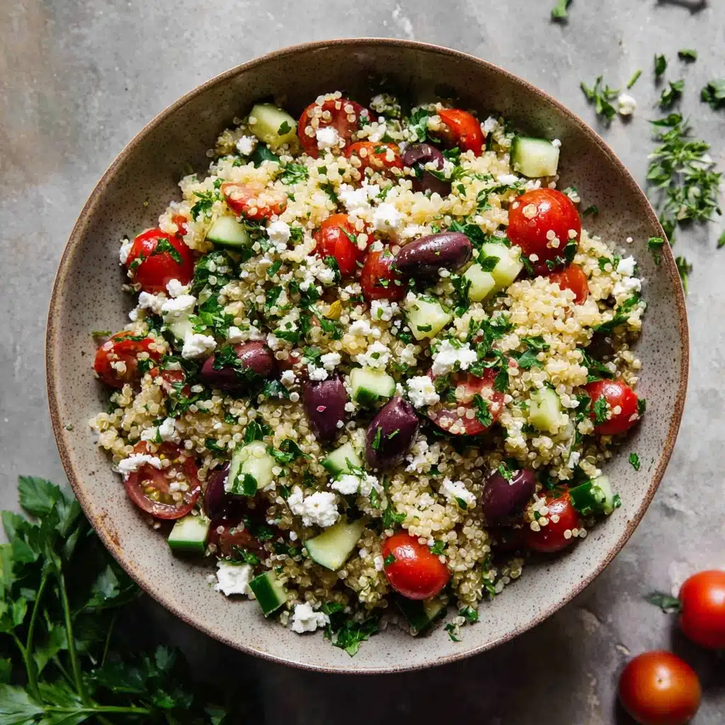Mediterranean Quinoa Salad Recipe - Recipe Image
