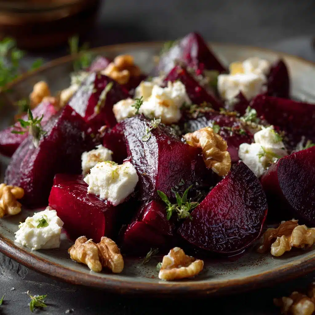 Roasted Beet and Goat Cheese Salad Recipe - Recipe Image