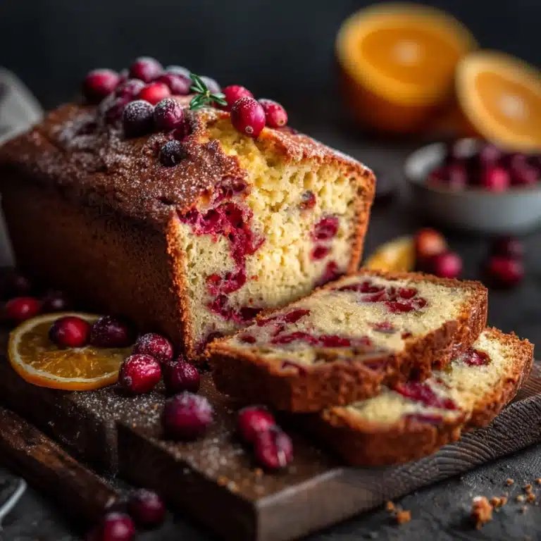 Cranberry Orange Loaf Recipe