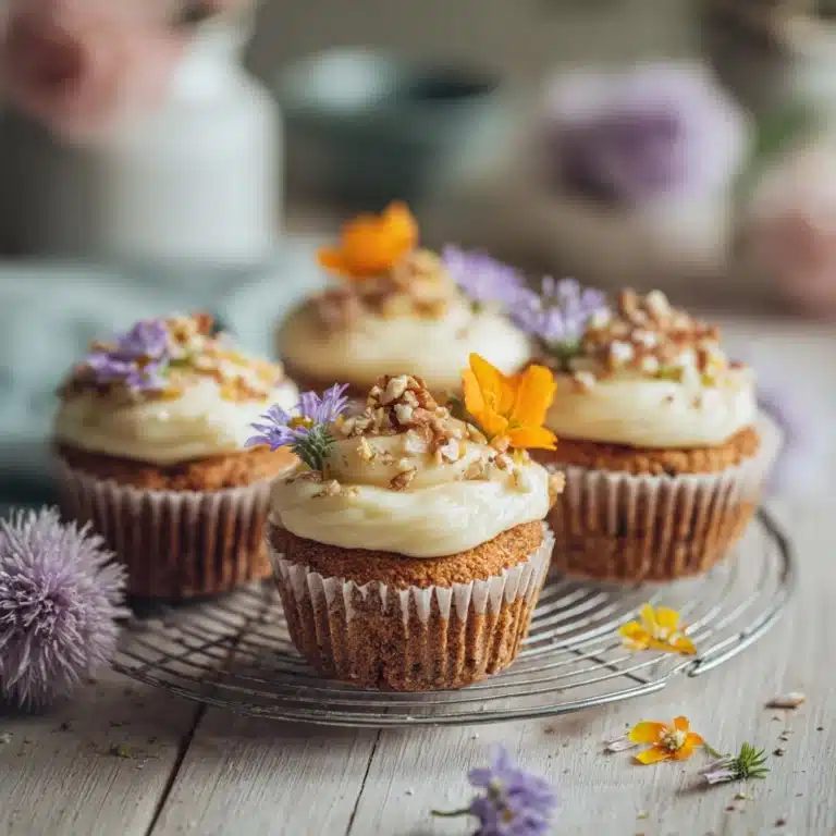 Mother’s Day Carrot Cake Muffins Recipe