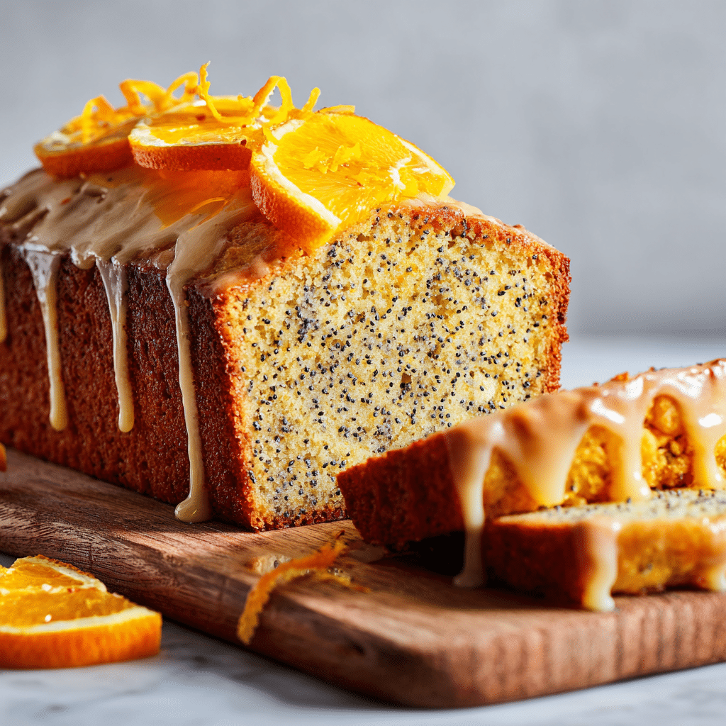Orange Poppy Seed Cake Recipe