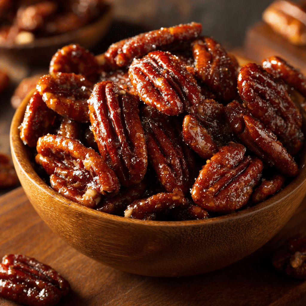 Easy Candied Pecans Recipe