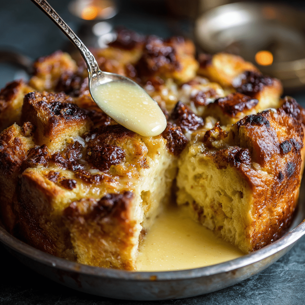 Grease a 9×13-inch baking dish thoroughly to prevent sticking, then evenly distribute the cubed brioche bread in the dish Recipe - Recipe Image