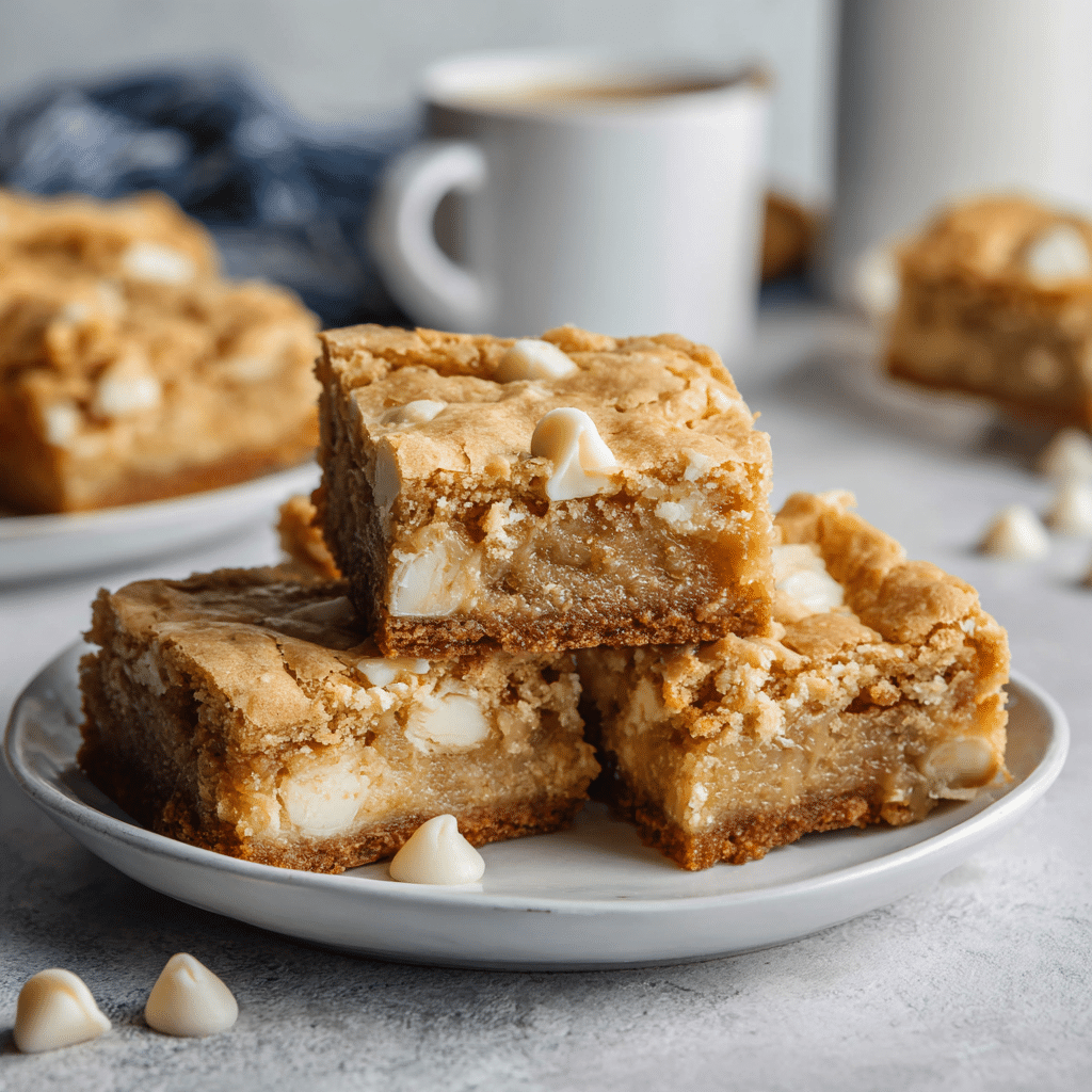 White Chocolate Blondies Recipe