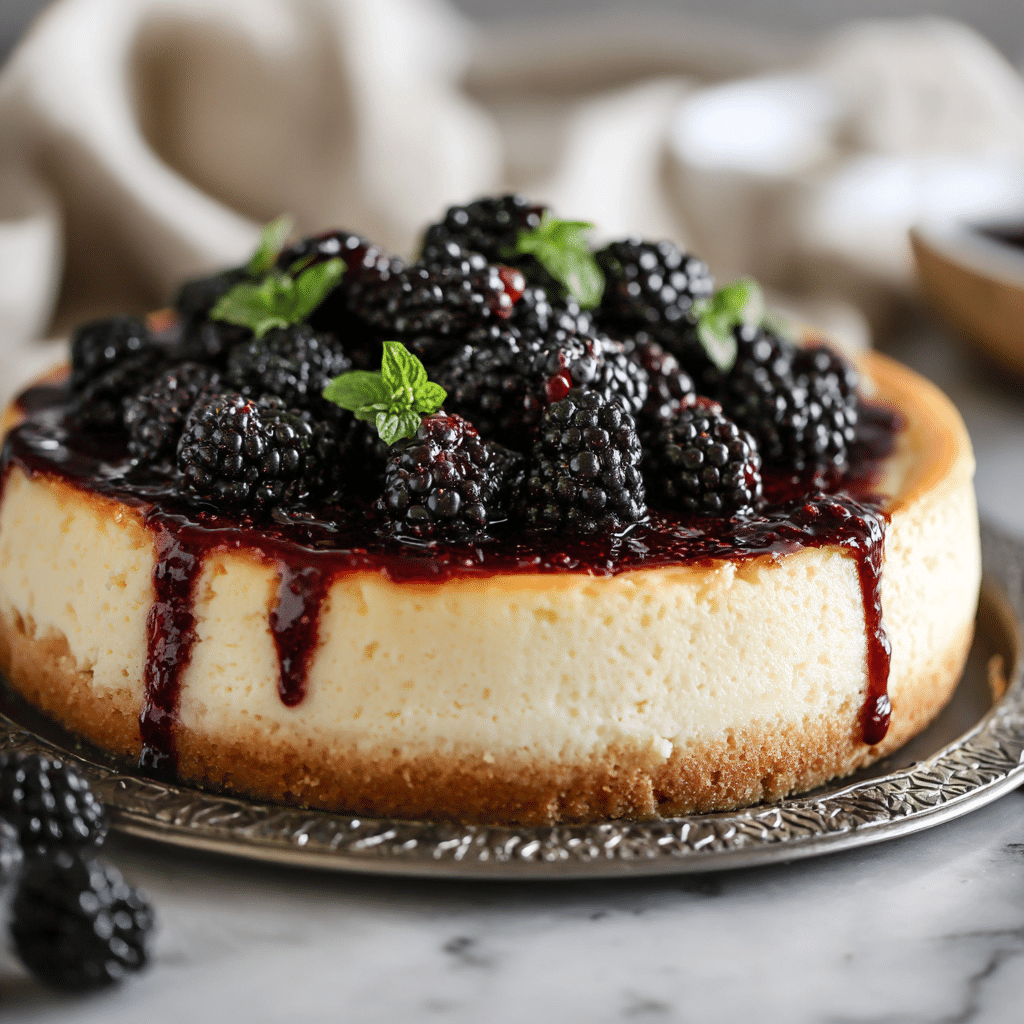 Blackberry Cheesecake Recipe
