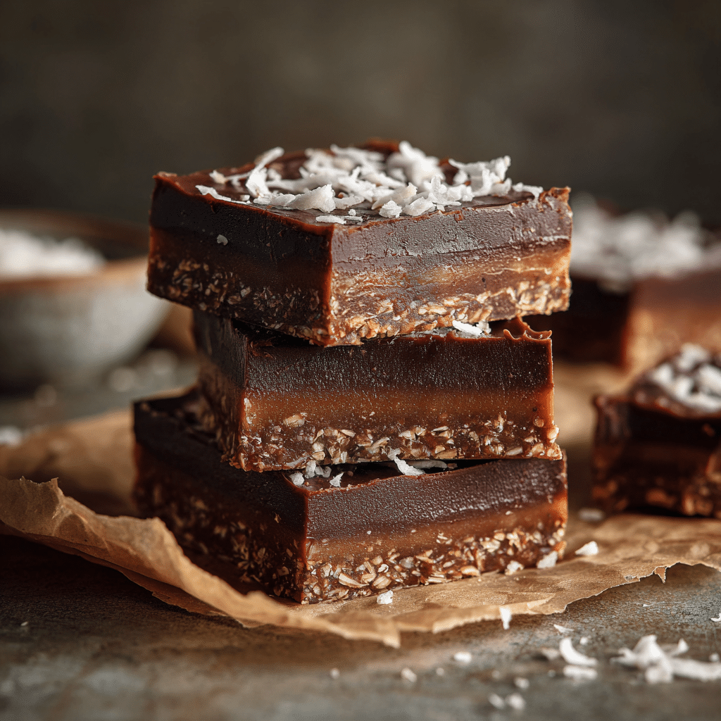 Brown Sugar Chocolate Coconut Slice Recipe
