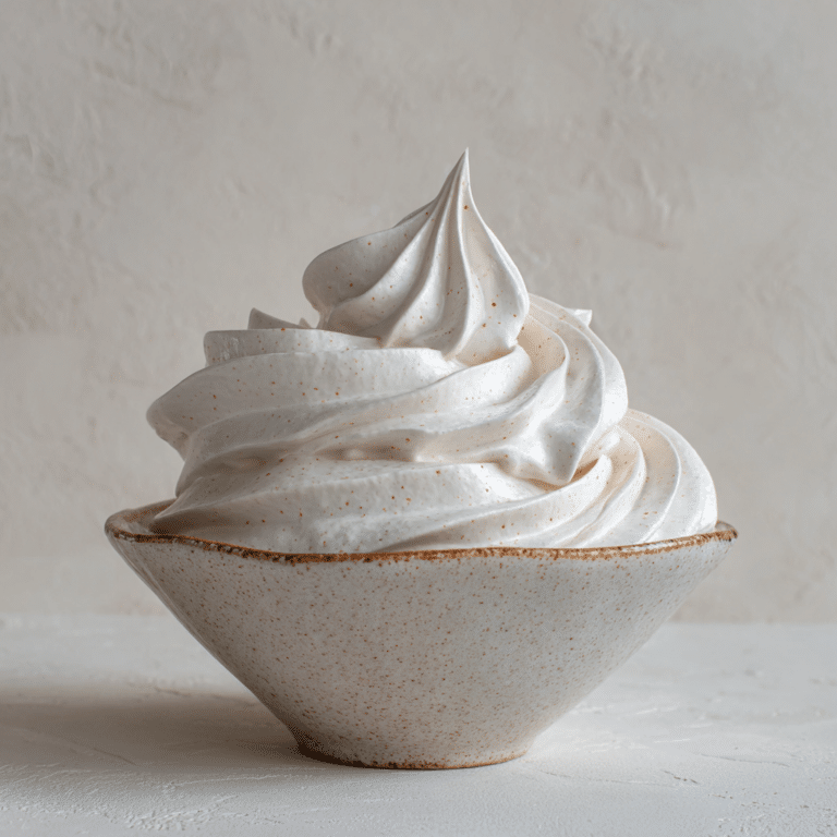 Italian Meringue Recipe with Vanilla Bean Twist Recipe