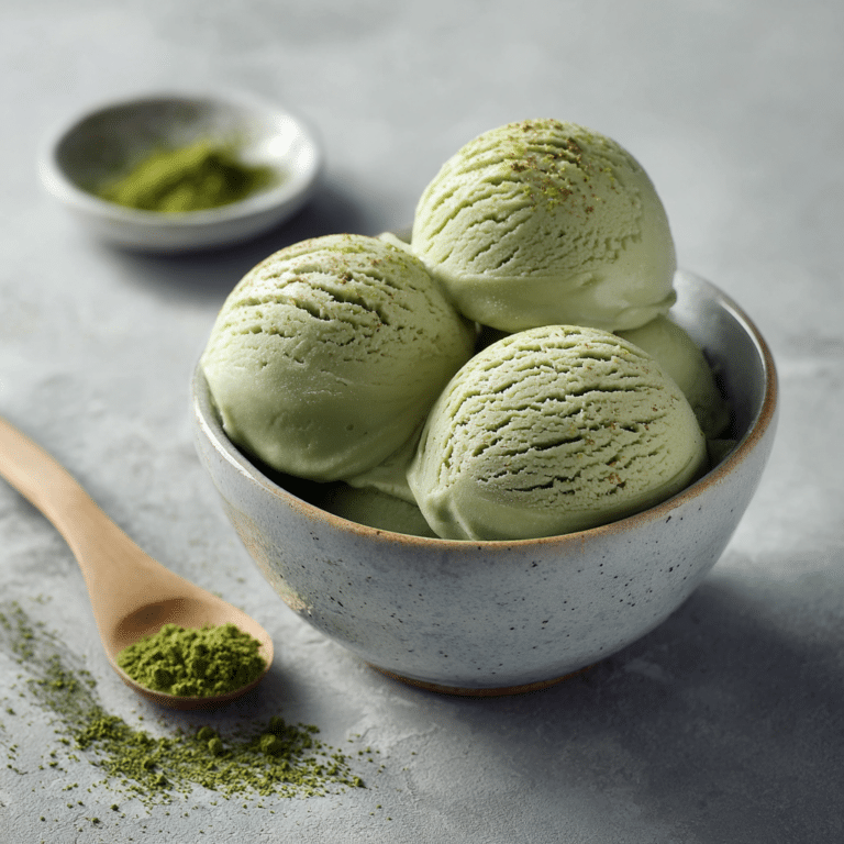 Matcha Ice Cream Recipe