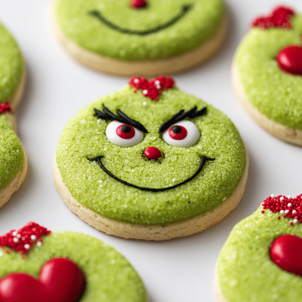 Grinch Cookies Hershey Kiss Recipe