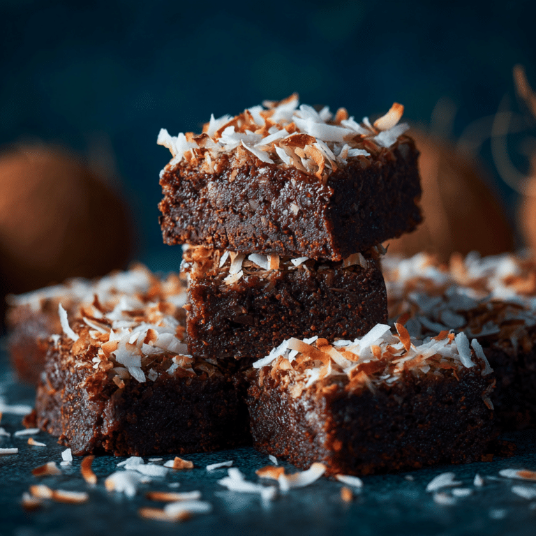 Coconut Brownies Recipe