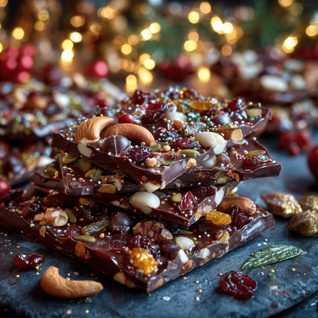 Festive Christmas Bark: Make Holiday Magic Today! Recipe - Recipe Image