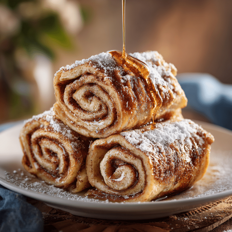 Cinnamon Roll French Toast Roll-Ups: A Sweet Escape Recipe