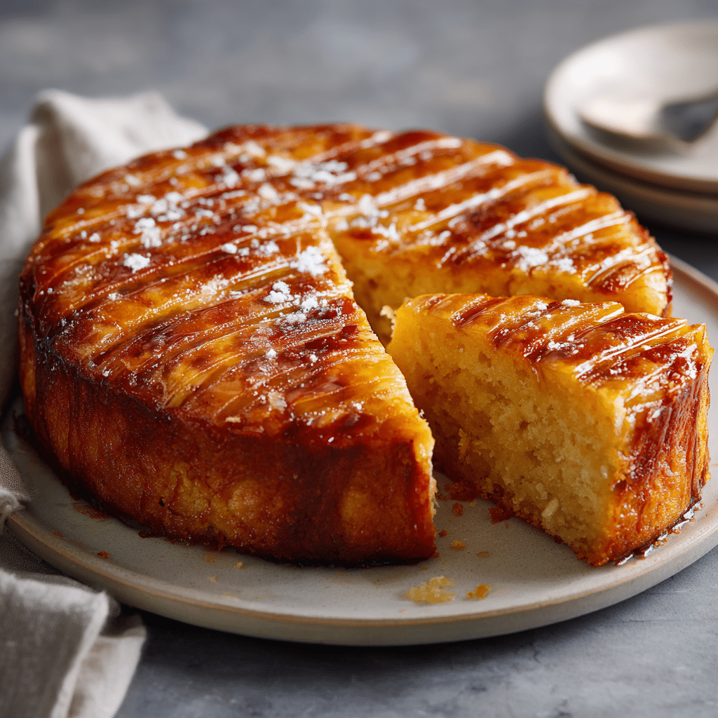 "Irresistible French Butter Cake (Gâteau Breton) Recipe
