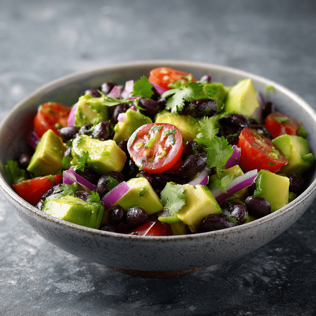 Avocado & Black-Bean Salad Recipe