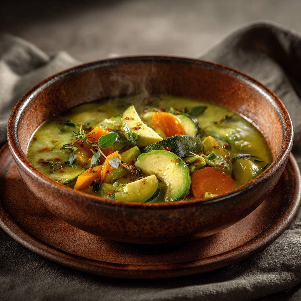 Warm Avocado & Vegetable Stew Recipe