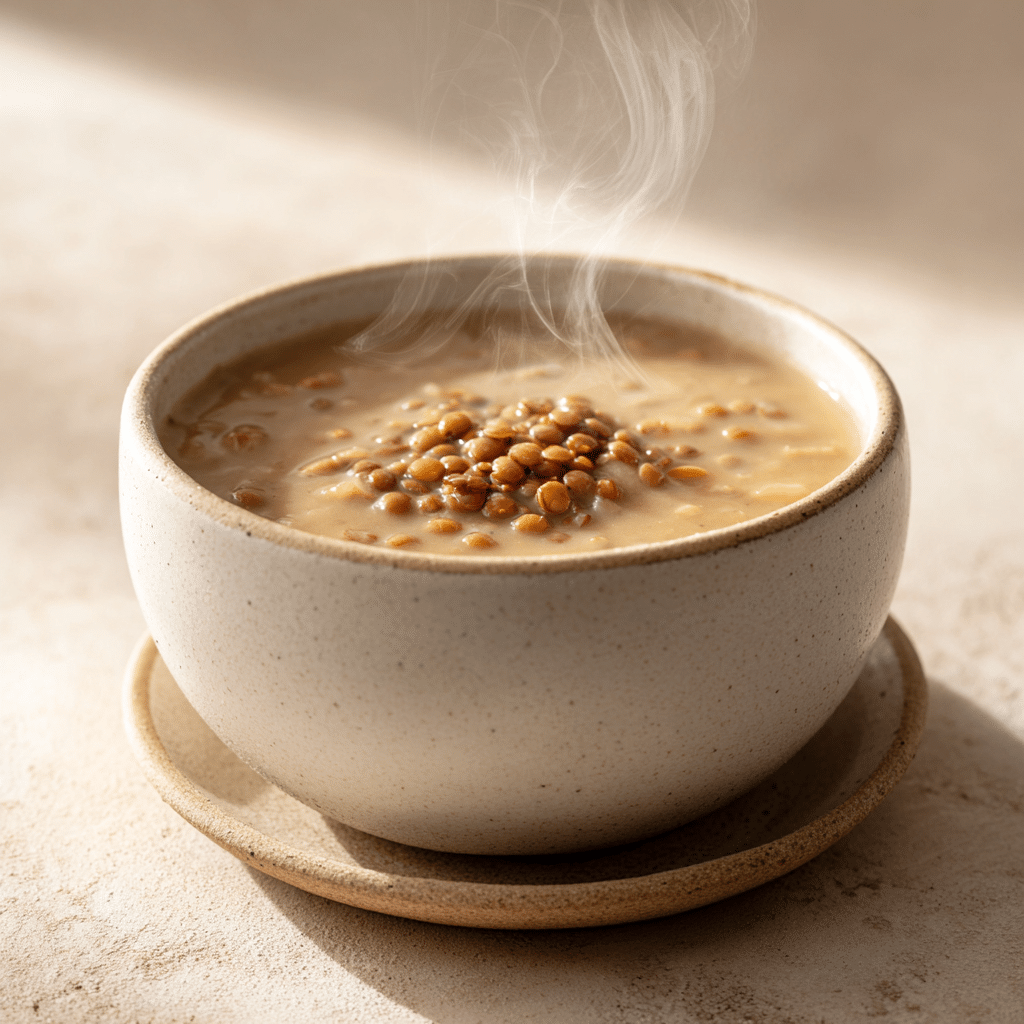 Milk Lentil Soup Recipe