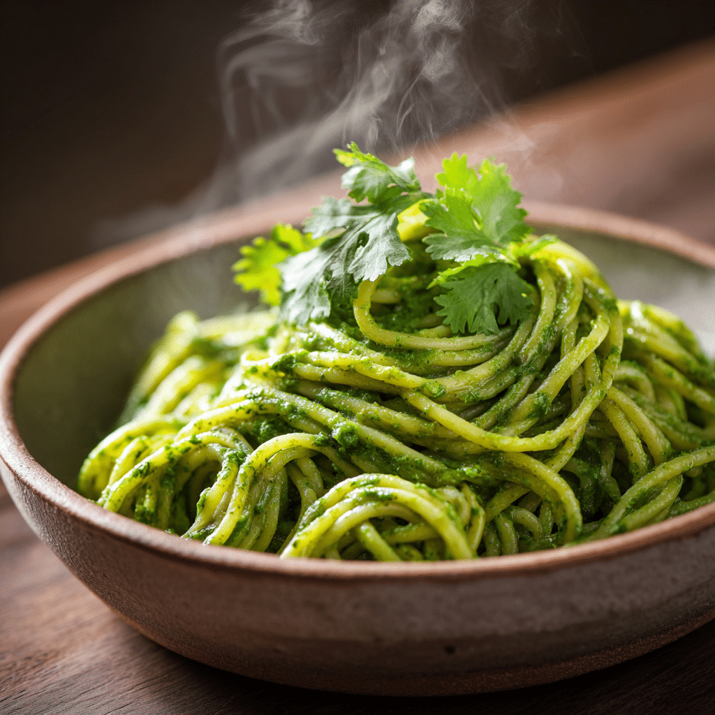 Creamy Mexican Green Spaghetti (Espagueti Verde)