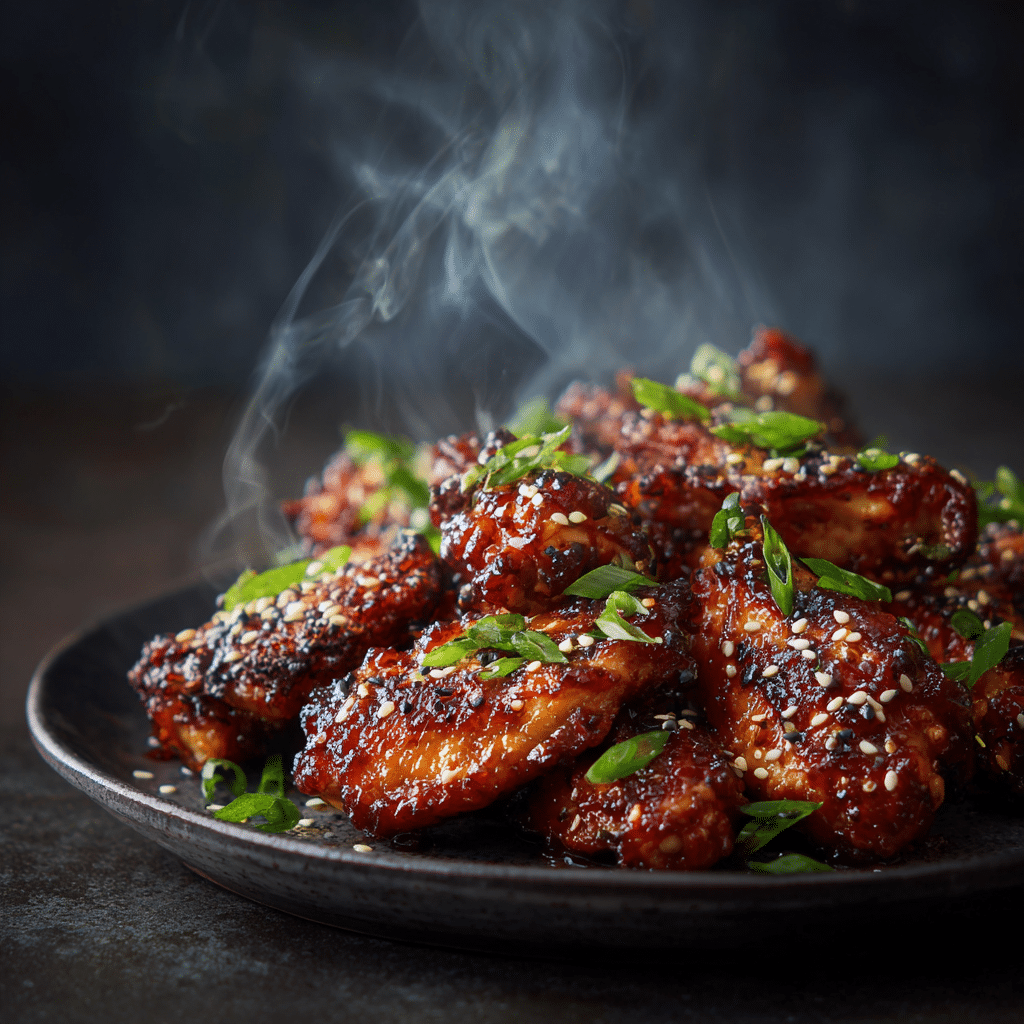 Baked Korean Chicken Wings