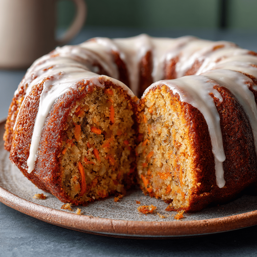 Carrot Bundt Cake Recipe