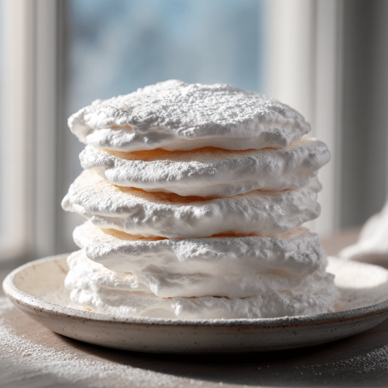 Cloud Pancakes (Meringue Pancakes) Recipe