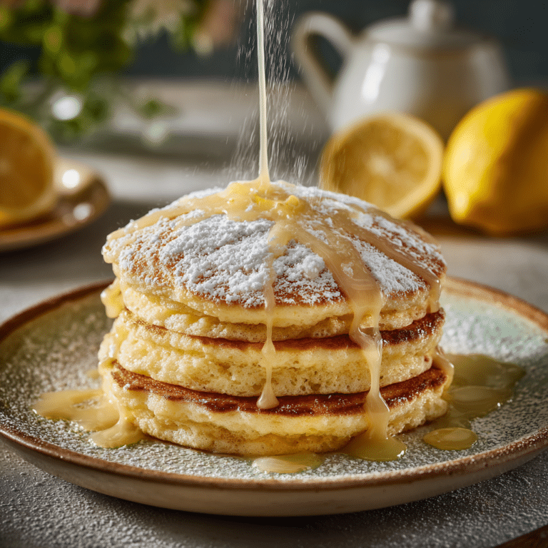 Lemon Soufflé Pancakes Recipe