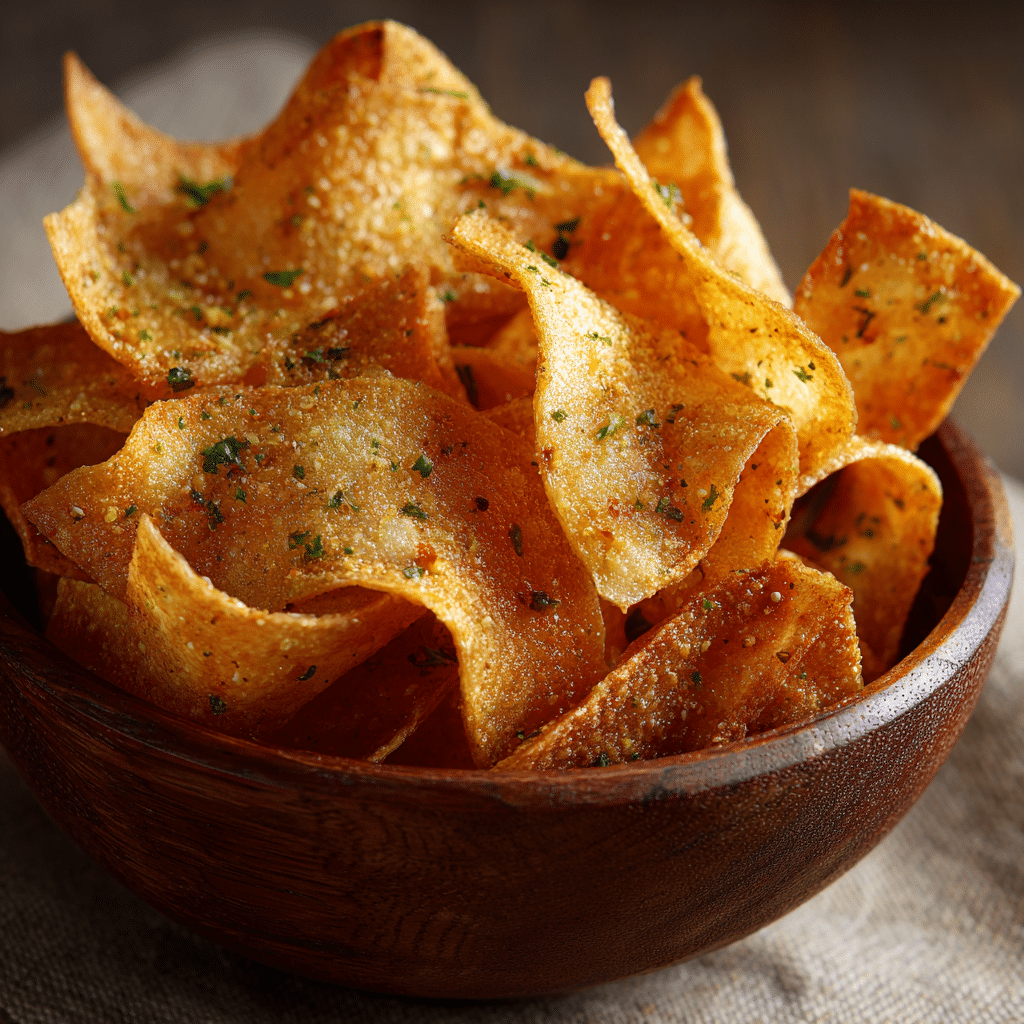 Tofu Skin Crisps (Yuba Chips) Recipe
