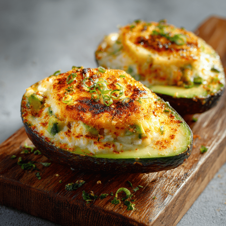 Creamy Sushi Bake Stuffed Avocados Recipe